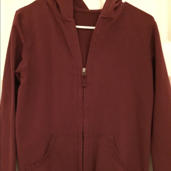 Liz Claiborne Jackets & Blazers - Wine colored Liz Claiborne sweatshirt